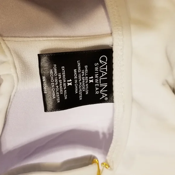 Catalina swim top 1x. can be worn as camisole - Picture 6 of 7